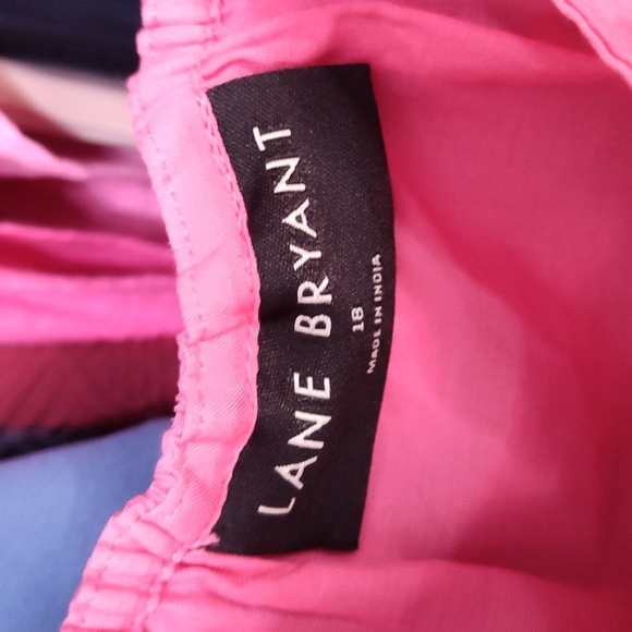 NWOT Lane Bryant Classic Square-Neck Embroidered Tank in Pink 🩷 Size 18W - Picture 5 of 8